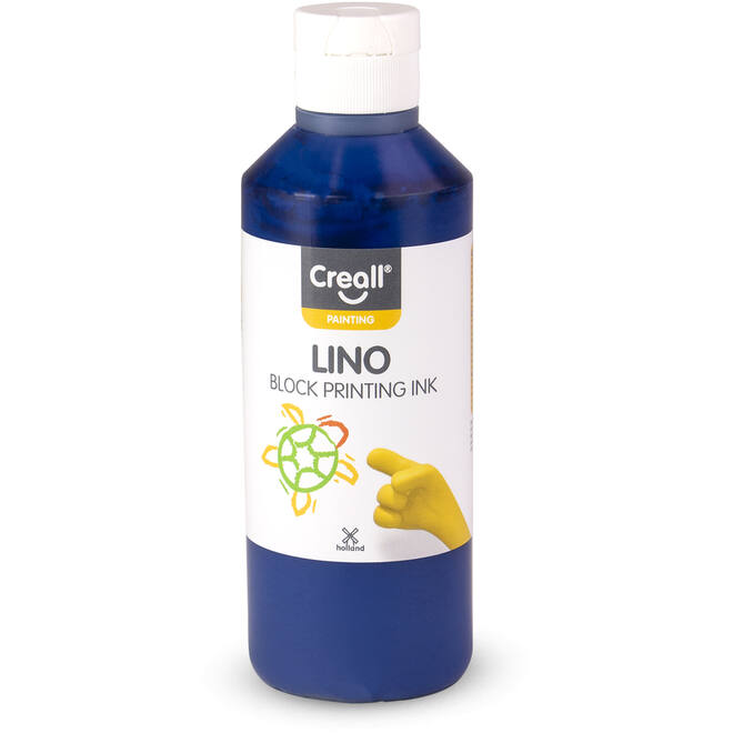 Blockprintverf Creall lino 250 ml donkerblauw