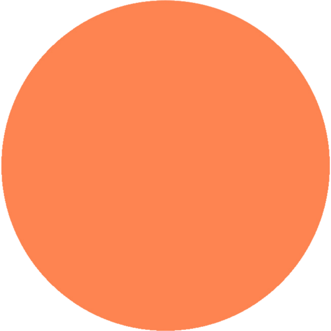 Plakkaatverf Creall Fluor 250 ml oranje