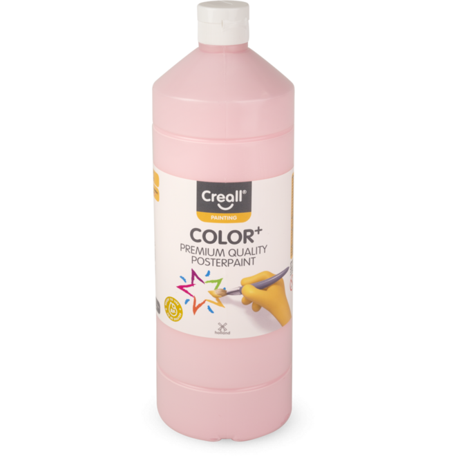 Plakkaatverf Creall Color+ 1000 ml, roze
