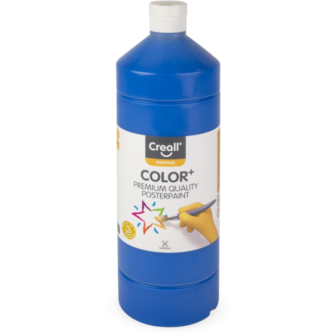 Plakkaatverf Creall Color+ 1000 ml lichtblauw