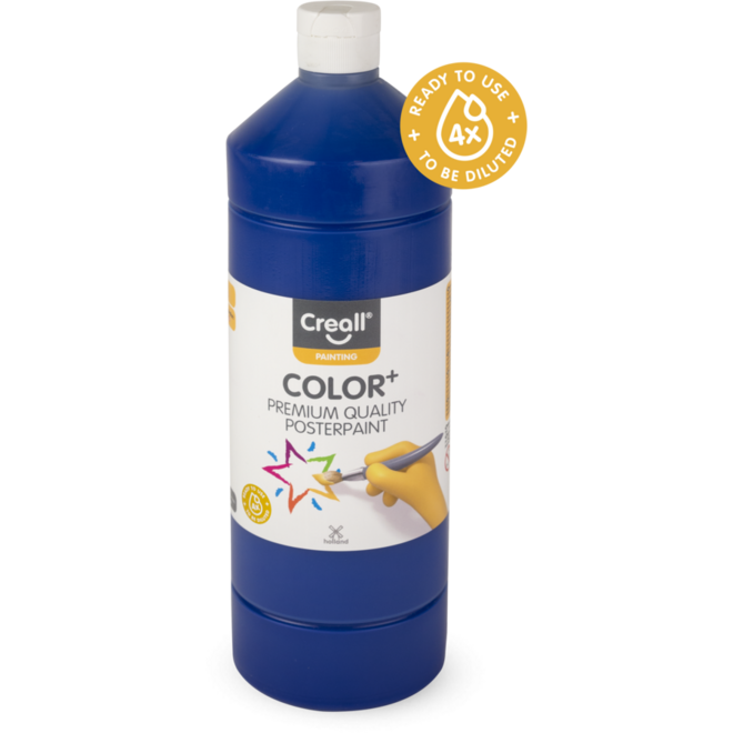 Plakkaatverf Creall Color+ 1000 ml donkerblauw
