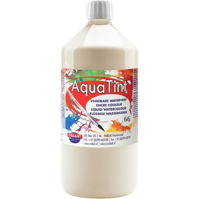 Aquatint 1000 ml, dekkend wit
