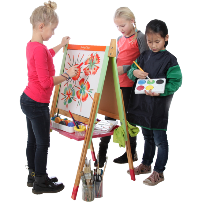 Posterblok plakkaatverf wit