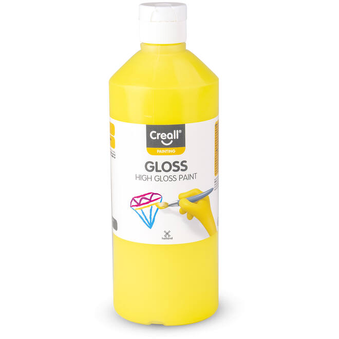 Glansverf Creall Gloss 500 ml geel