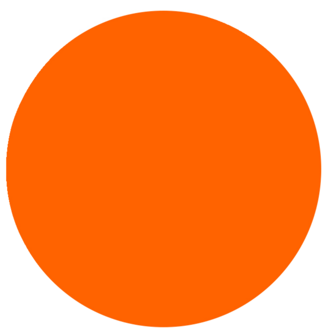 Plakkaatverf Creall Eco 500 ml oranje