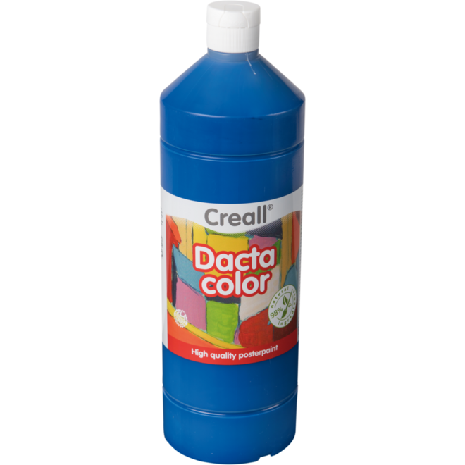 Plakkaatverf Creall Dacta color 1000 ml donkerblauw