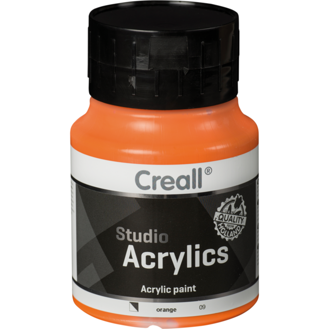 Acrylverf Creall 500 ml oranje