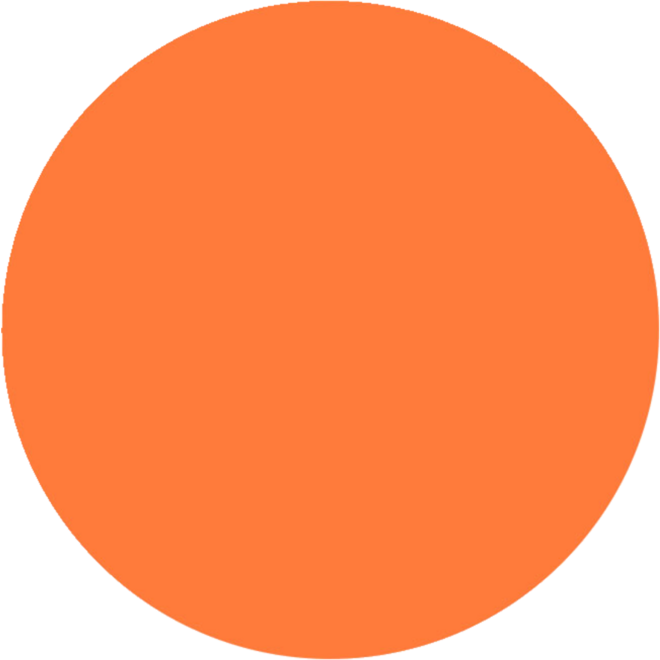 Acrylverf Creall 500 ml oranje