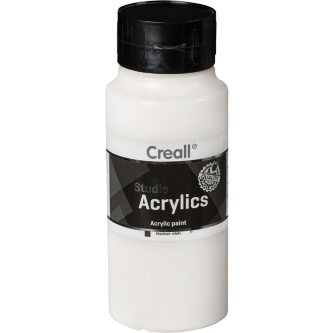 Acrylverf Creall 1000 ml wit