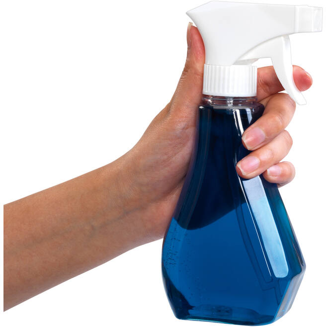 Spuitflesjes transparant 350 ml, 6 stuks