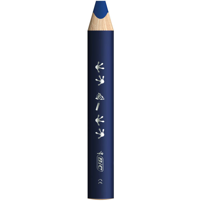 Whiteboard potloden BIC Multi surface assorti 3 st. incl. slijper en wisser