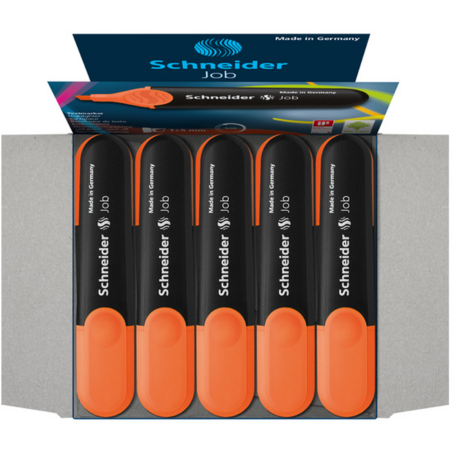 Markeerstift Schneider Job 150 oranje