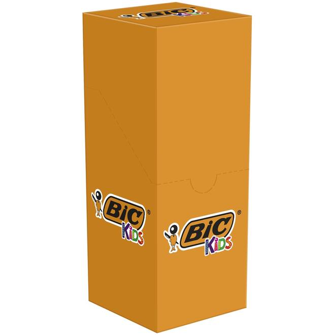 Kleurpotloden BIC Kids Evolution triangle assorti, pot 48 stuks