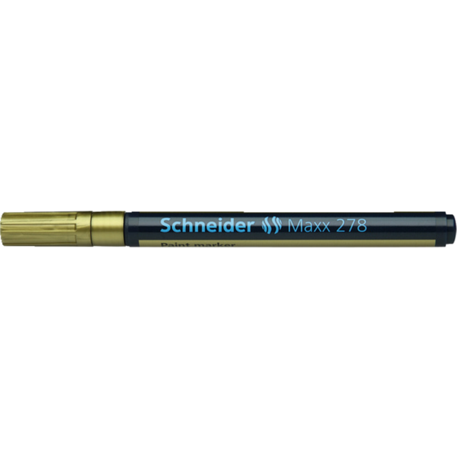 Schneider lakmarker fineliner goud 0,8 mm