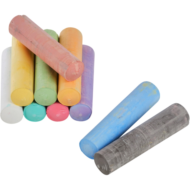 Stoepkrijt | de Rolf groep | assorti, 60 stuks