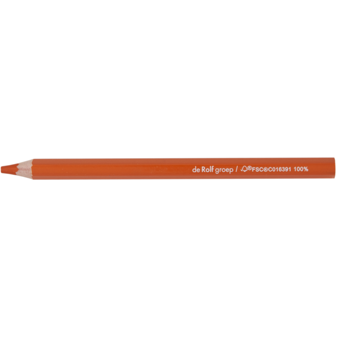 Kleurknotsen | de Rolf groep | 10 mm oranje, 12 stuks
