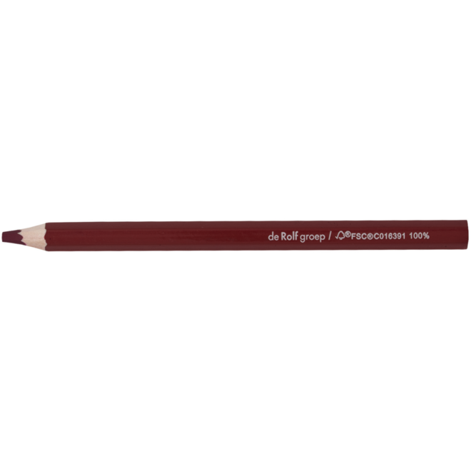 Kleurknotsen | de Rolf groep | 10 mm donkerrood, 12 stuks