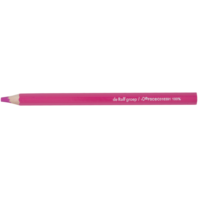 Kleurknotsen | de Rolf groep | 10 mm roze, 12 stuks