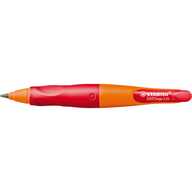 Vulpotlood STABILO EASYergo 3.15 oranje/rood RH