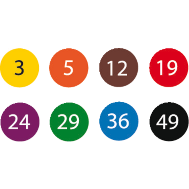 Identiepen rood