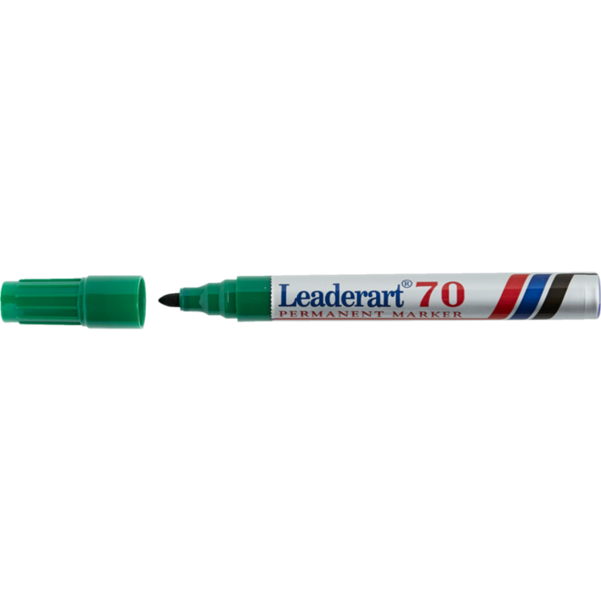 Permanent marker rond 1-3 mm groen