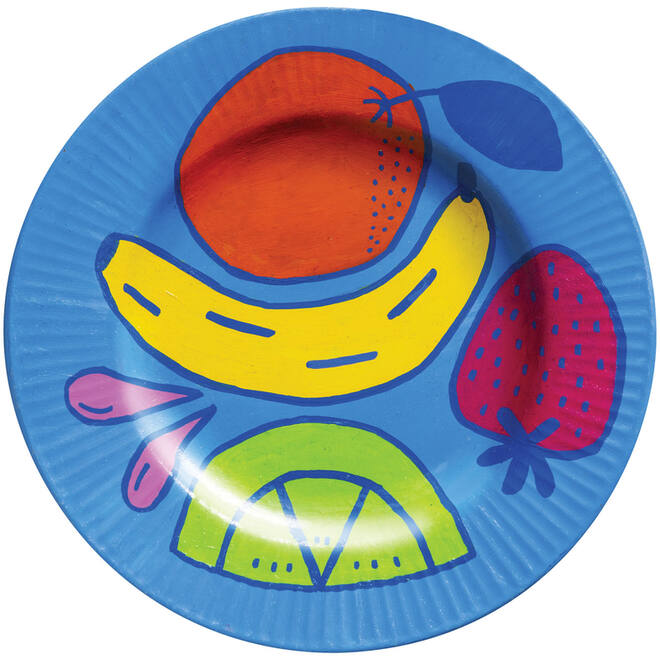 Acrylstiften Carioca assorti medium punt, 12 stuks