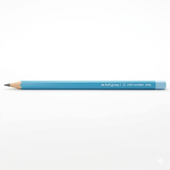 Schrijfpotloden Jumbo | de Rolf groep | HB driekantig blauw, 72 stuks