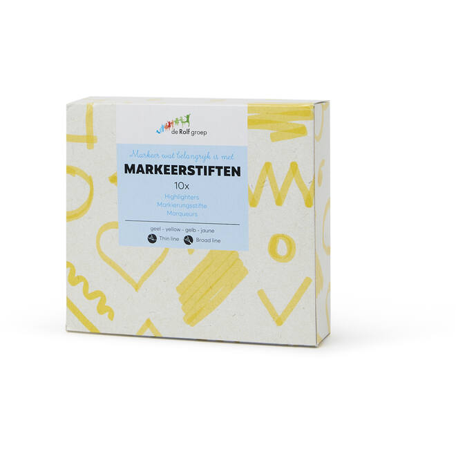 Markeerstift | de Rolf groep | geel