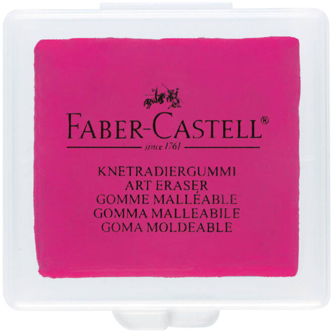 Kneedgum in bewaardoosje assorti, 18 stuks