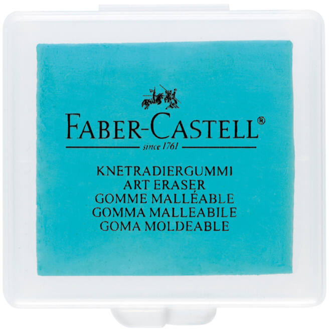 Kneedgum in bewaardoosje assorti, 18 stuks