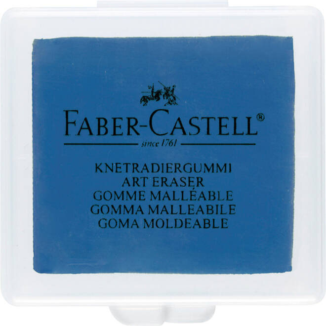 Kneedgum in bewaardoosje assorti, 18 stuks