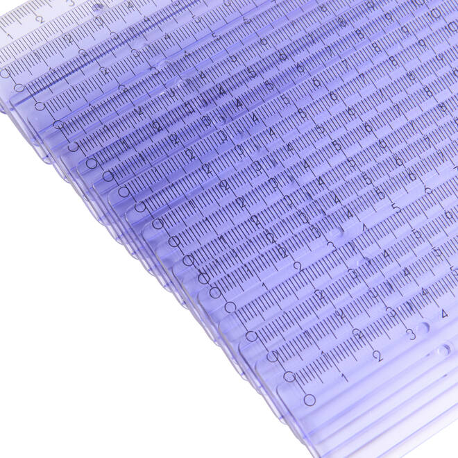 Liniaal plastic 20 cm, 20 stuks