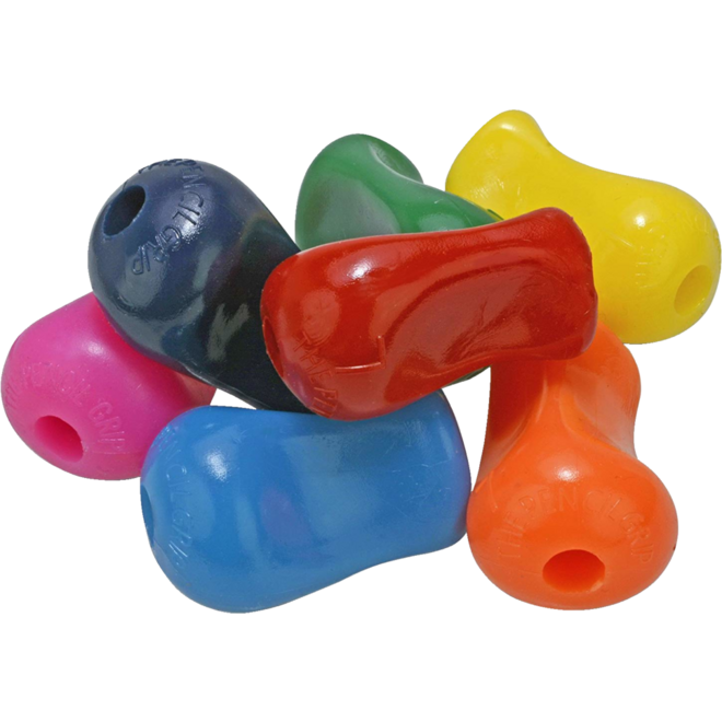 Schrijfhulp The pencil grip assorti, 10 stuks