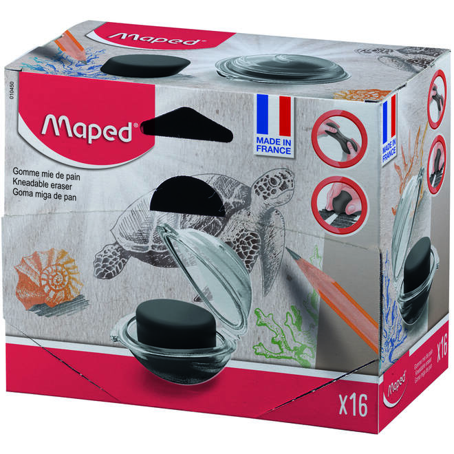 Kneedgum Maped in bewaardoosje