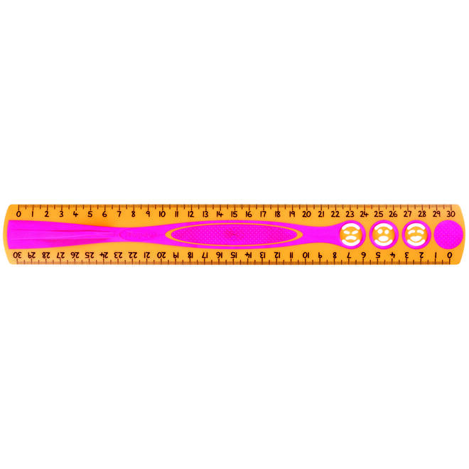 Liniaal Maped Kidy learn assorti, 30 cm