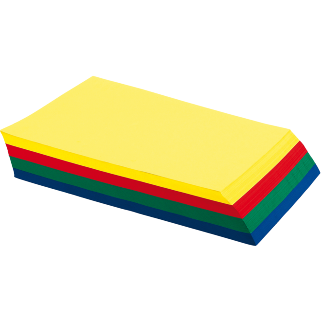 Wasco tekenpapier 25 x 32 cm in 4 kleuren 240 vel, 120 grs.