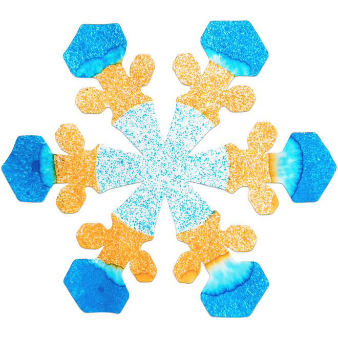 Filterpapier winter 11 x 23 cm, 96 stuks
