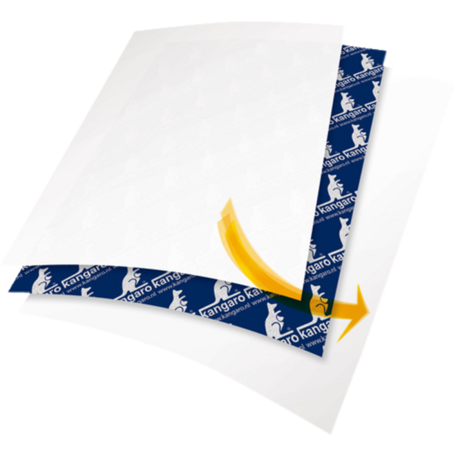 Carbonpapier A4 (21x29,7cm) blauw, 100 vel
