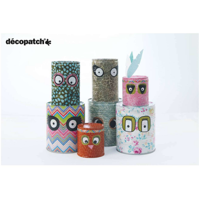 Decoupagepapier Decopatch Maxi pak vierkantjes 3x3 cm, 11.000 stuks