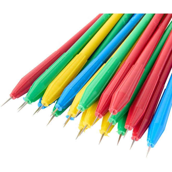 Prikpen lengte 14 cm, 4 kleuren, 20 stuks