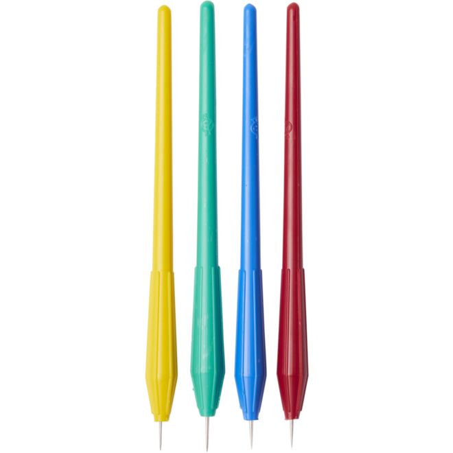 Prikpen lengte 14 cm, 4 kleuren, 20 stuks