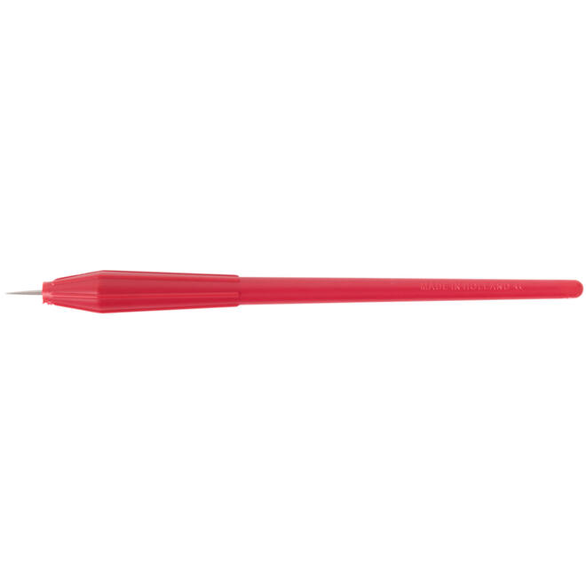 Prikpennen lengte 14 cm rood 10 stuks