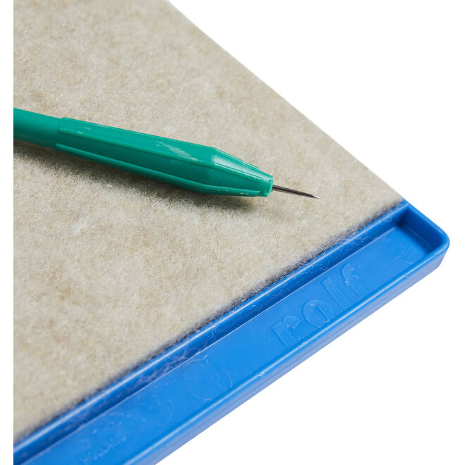 Prikpenset blauw