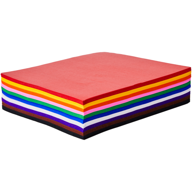 Zijdevloei 20 x 20 cm 12 kleuren 1000 vel