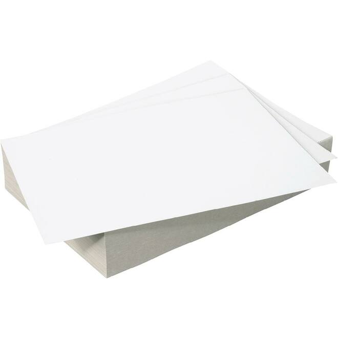 Prikkarton 50 x 70 cm wit 250 grs.