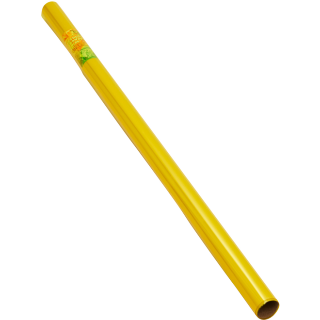 Cellofaan 70 cm x 2 meter, geel