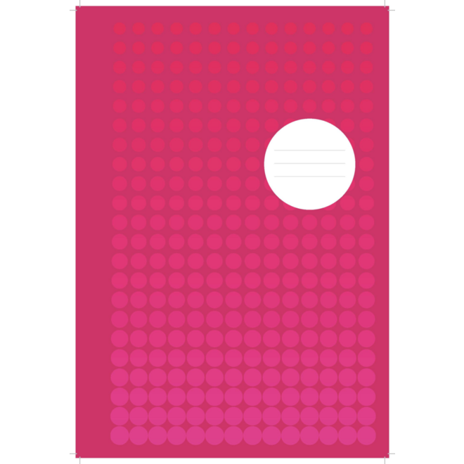 Plakboek blanco, dots, 22 x 32 cm