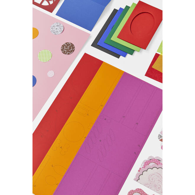 Crea-verrassingsbox Xl minimaal 11 kg knutselpapier