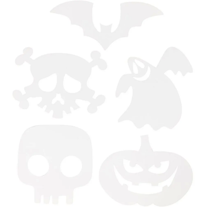 Halloween figuren 25  x 17 cm, 16 stuks