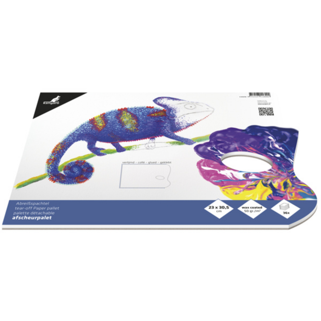 Afscheurpalet 23x30cm 36 vel papier met duimgat